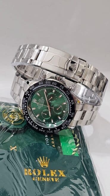 vita start: Yeni, Qol saatı, Rolex, rəng - Qara — 4