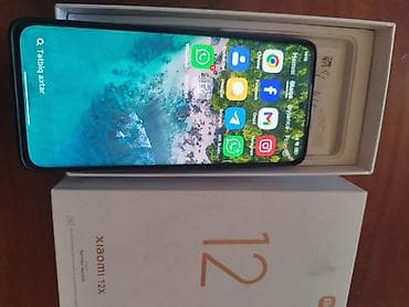 mi 15 ultra: Xiaomi 12X, 256 GB, rəng - Mavi, 
 İki sim kartlı — 9