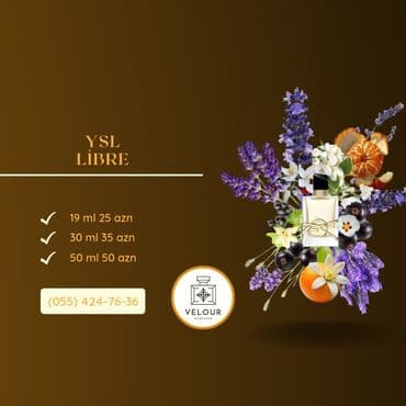 ysl libre qoxusu: YSL Libre ətri, lavanda, portağal çiçəyi və müşk notlarının — 1