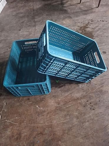 termo qutu: Plastik yeşik(tara,sebet,yesik,qutu) istehsalı. ölçülər 60/40/10sm — 9