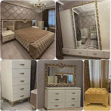 İkinəfərlik çarpayı, Dolab, Termo, 2 tumba, İşlənmiş