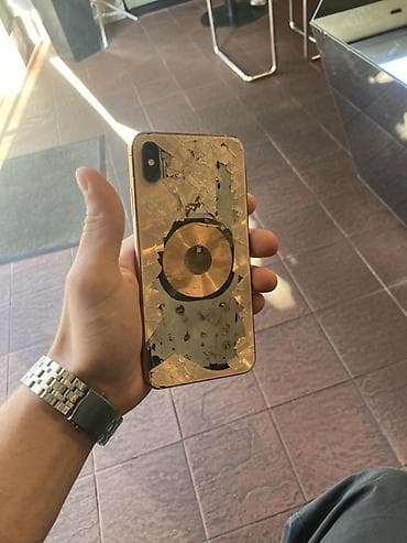 iphone 12 bakida: IPhone X, 64 GB, Qızılı, Face ID — 2
