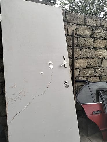 Metall giriş qapısı - Material: polad gövdə, hər iki tərəfi üzlənmiş — 2
