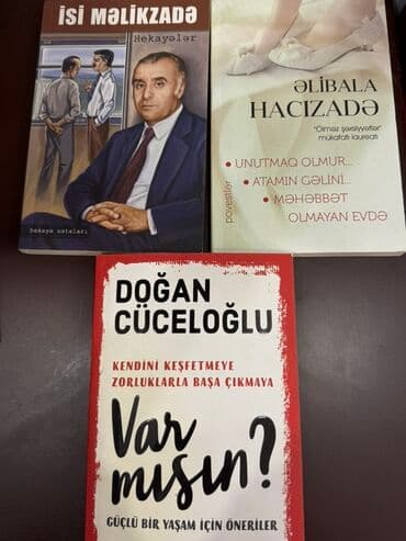 купить книги в баку: Hər biri 5 azn yeni kitablardır — 1