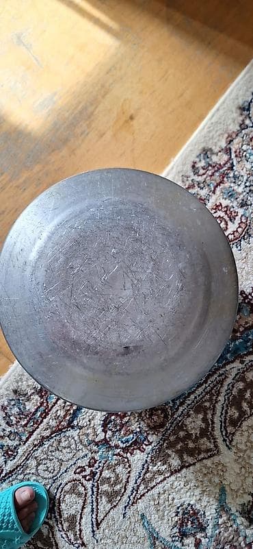 ucuz qazanlar: Qazan, rəng - Gümüşü, Alüminium, 34 sm — 2