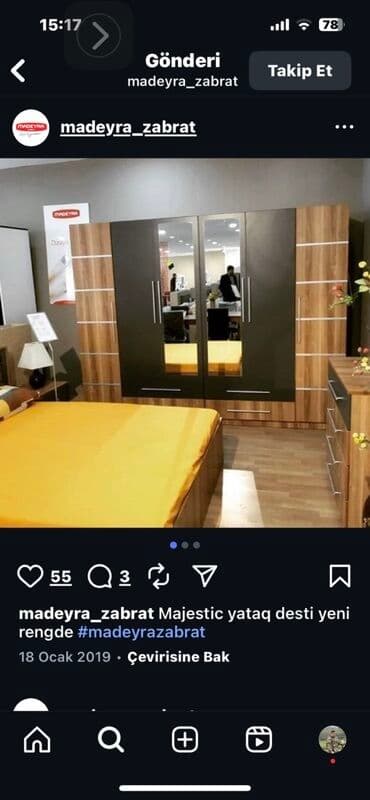 Mətbəx mebeli: İkinəfərlik çarpayı, Dolab — 1