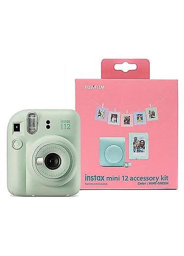 Fujifilm Instax Mini 12 – Mint Green rəngdə ani fotoaparat və aksesuar — 1
