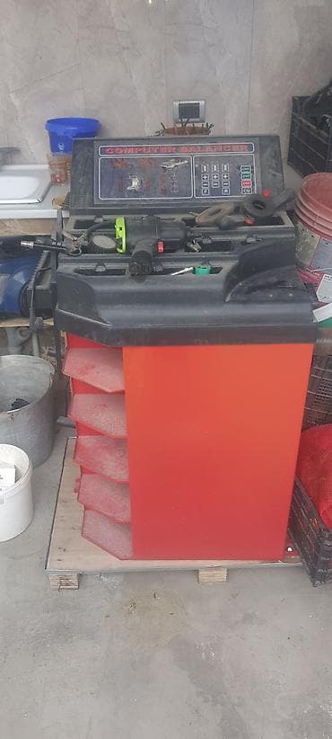 Avto-təkər servisi üçün avadanlıq paketi Tərkib: - Kompüterlə idarə