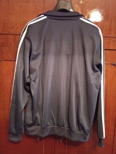 флисовые мужские спортивные костюмы: Мужской спортивный костюм, Adidas, XL, цвет - Синий — 3