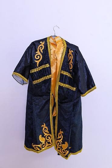 klassik şalvar: Uşaq üçün milli rəqs geyimləri dəsti - Qızlar üçün paltar: yaşıl və — 2