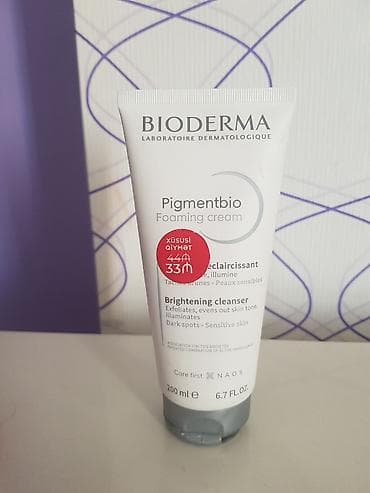 Bioderma Pigmentbio Foaming Cream – üz üçün köpüklənən təmizləyici - — 1