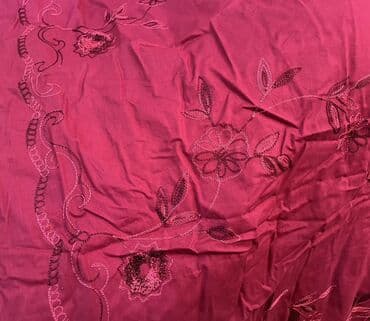 toxumaq üçün saplar: Yataq üçün rəng - Qırmızı Yataq örtüyü — 5