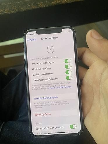 appel: IPhone X, Gümüşü, Face ID — 4