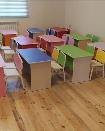 uşaq ucun yazı masası: Yeni, Kvadrat masa — 22