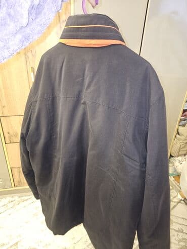 mühafizə geyimi: Kişi qış gödəkçəsi – BUSH - Rəng: tünd (qara/qaranlıq boz), yaxada — 3