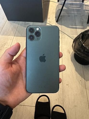 iphone 12 pro 512: IPhone 11 Pro, 256 GB, Matte Midnight Green, Face ID — 1