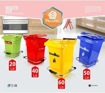 Tullantı qabları: Zibil vedre goodbin tekerli qapaqli zibil qabi goodbin tekerli qapaqli — 21