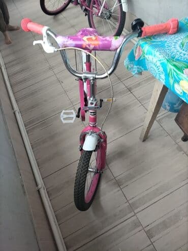 Uşaq velosipedi – Salute marka, çəhrayı/ağ dizayn 2 ədəddi çox az