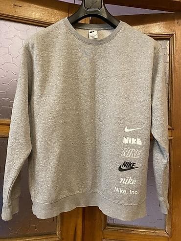 nike jordan: Svitşot, Nike, XL, rəng - Boz — 1