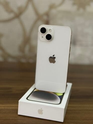 şteker: IPhone 14, 128 GB, Ağ, Face ID — 1