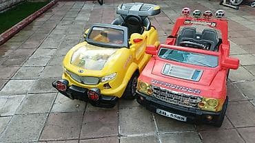 ev masin: Uşaq elektrik avtomobilləri – 2 model birlikdə - Model 1: Qırmızı — 9