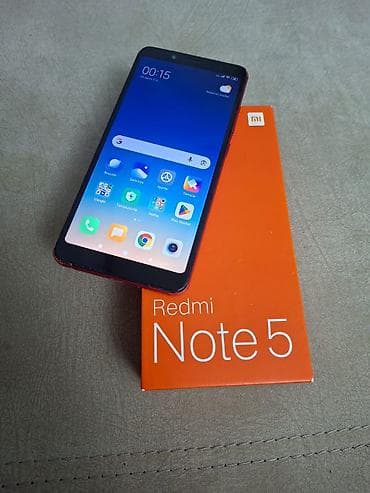 Redmi Note 5, 64 GB, rəng - Qırmızı, Barmaq izi