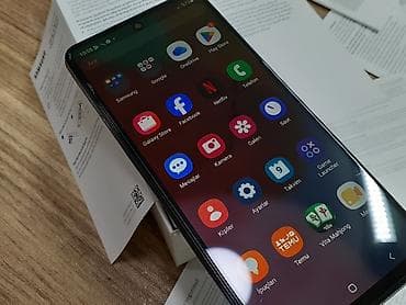 samsung 4: Samsung Galaxy A51, 64 GB, rəng - Göy, Düyməli, Sensor, İki sim kartlı — 4