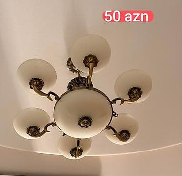 Çılçıraq, 6 lampa, Metal — 1