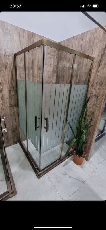 duş kabin satışı: Yeni Üstü açıq kabina, Künc üçün, Pulsuz çatdırılma — 24