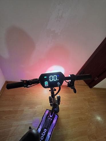 Elektrik skuter – Toba - Güclü elektrik mühərriki və iri profilli — 4