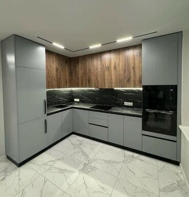 kapron çənlər: Кухонный гарнитур на заказ, Самозакрывающие петли, MDF, Нет кредита, Бесплатная доставка — 19