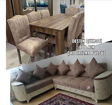 Yeni, Künc divan, Qonaq otağı üçün, Açılmayan