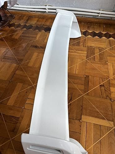 bmw e39 lip: Ağ rəngli arxa spoiler (qanad) - Tip: Universal idman tipli arxa — 3