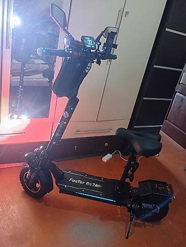 İdman və hobbi: FaSTer RS7 elektrik skuter - Güclü ikili ön proyektor faralar və — 2