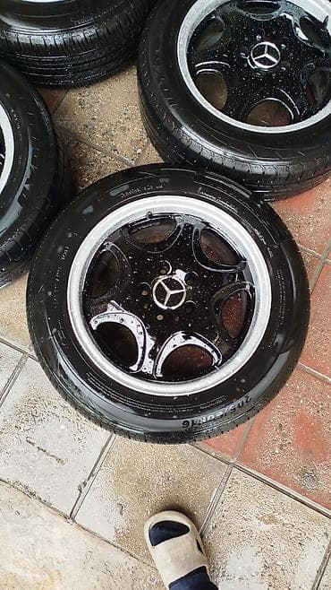 avto elan: Disk təkər Mercedes-Benz 205 / 50 / R 16, 5 Boltlu — 5