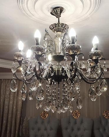 Çılçıraq, 8 lampa, Metal