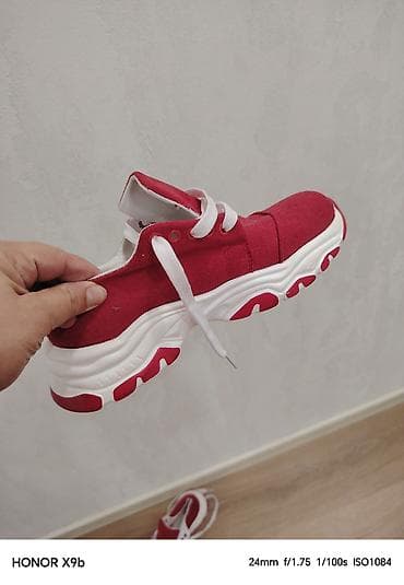 krasovka instagram: Ölçü: 36.5, rəng - Qırmızı, Yeni — 3