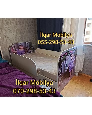 ucuz kravat: Oğlan və qız üçün, Yeni, Çarpayı, Bazasız, Matrassız, Siyirməsiz — 8