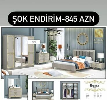 ikea azərbaycan: 2 təknəfərlik çarpayı, Termo, Dolab, 2 tumba, Azərbaycan, Yeni — 2