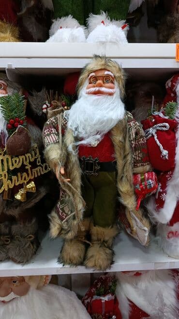 şaxta baba paltarları: Şaxta baba oyuncağı 👉Çatdırılma var Santa Claus Şaxta baba Saxta — 4