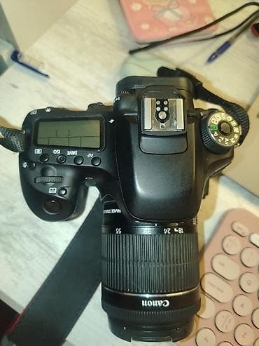 Canon EOS 80D DSLR fotoaparat + Canon EF-S 18-55mm lens — 1