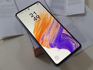 Samsung Galaxy A53 5G, 128 GB, rəng - Mavi, Sensor, Düyməli, Face ID
