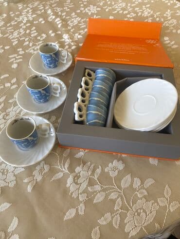 Qəhvə dəsti, rəng - Mavi, Farfor, 7 nəfərlik, Yaponiya lalafo.az -da Qəhvə dəsti, rəng - Mavi, Farfor, 7 nəfərlik, Yaponiya