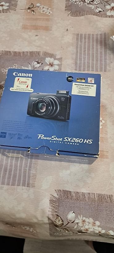 canon mf: Canon PowerShot SX260 HS rəqəmsal fotoaparat - 12.1 MP CMOS sensor — 2