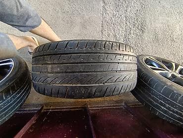 diski mercedes: Mercedes-Benz 5 bolt - Disklər: parlaq qara rəng, gümüş rəngli 5 cüt — 3