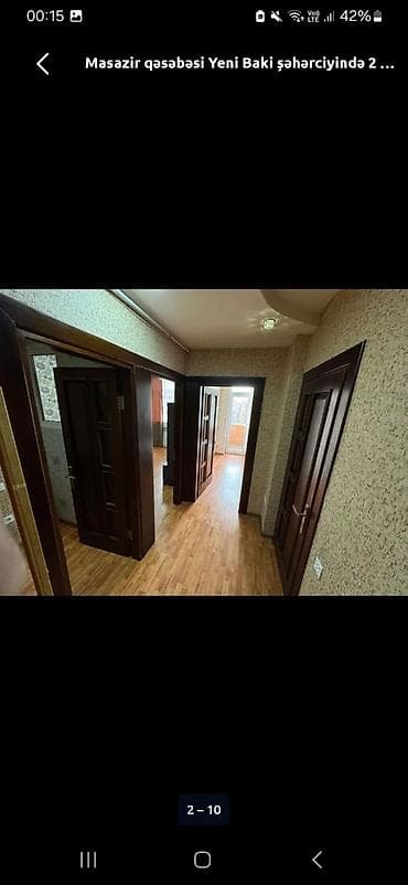 аренда квартира: Masazırda yeni Bakı şəhərciyində 2 otağa düzəlmə mənzil kirayə — 8