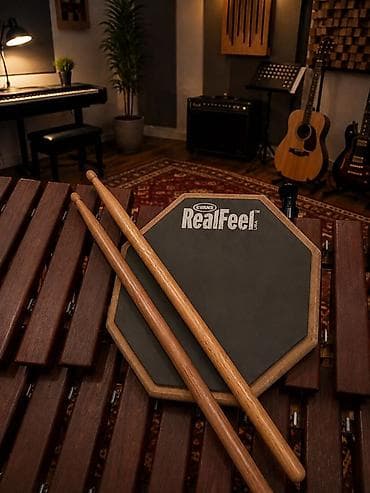 gitara akustik: Ela veziyetde ünvan bileceri Evans RealFeel məşq padi - Marka/model — 1