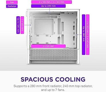 Korpuslar: NZXT H3 Fkow Bu korpus kompakt sistem yığmaq istəyənlər üçün əla — 5