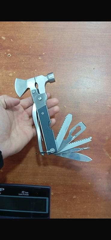 bal: Çoxfunksiyalı alət – balta/çəkic kombinasiyası - Korpus: paslanmayan — 1