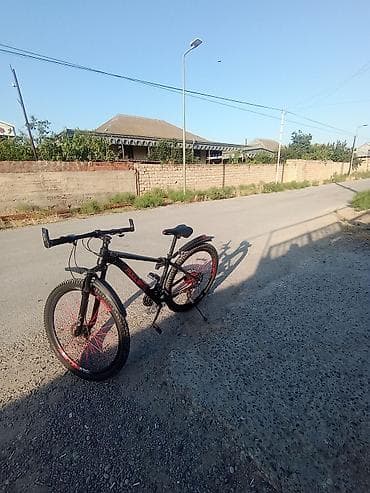 volesepet: FULL BIKE dağ velosipedi - Çərçivə: yüngül alaşımlı, qara mat rəngdə — 1